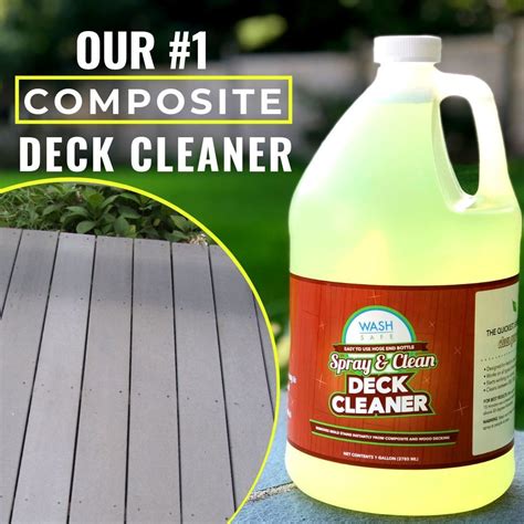 best cleaner for trex decking