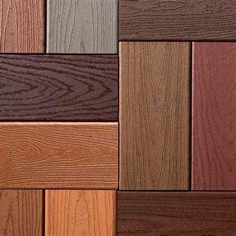 colors of trex composite decking