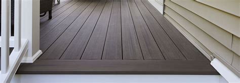 how thick is trex decking