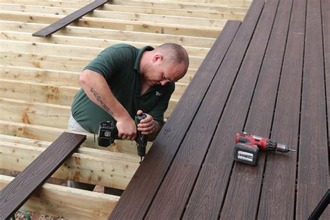 installing trex deck