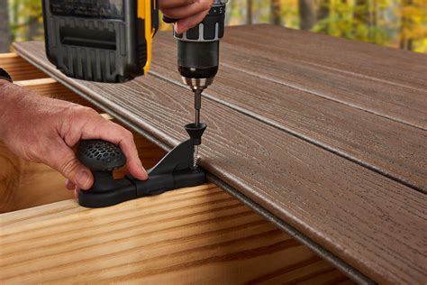 screwing trex decking