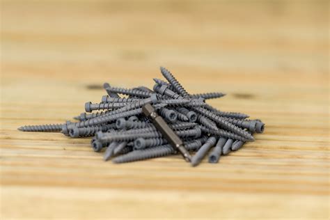 trex composite deck screws