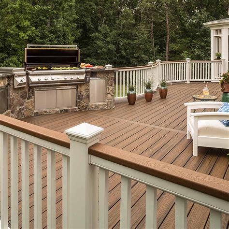 trex deck design