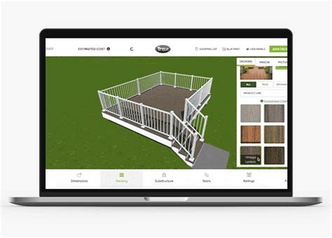 trex deck designer tool