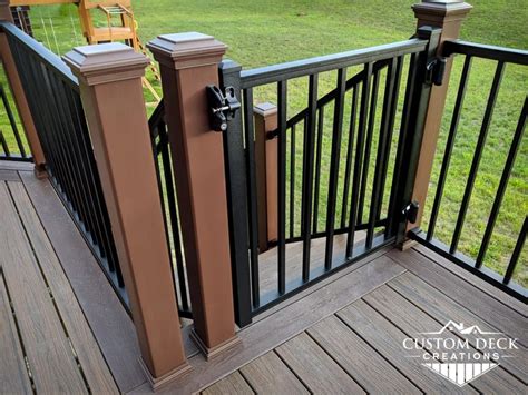 trex deck gates