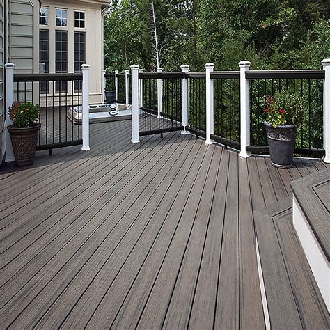 trex deck railing colors