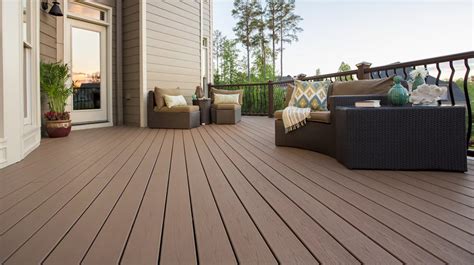 trex deck spacing