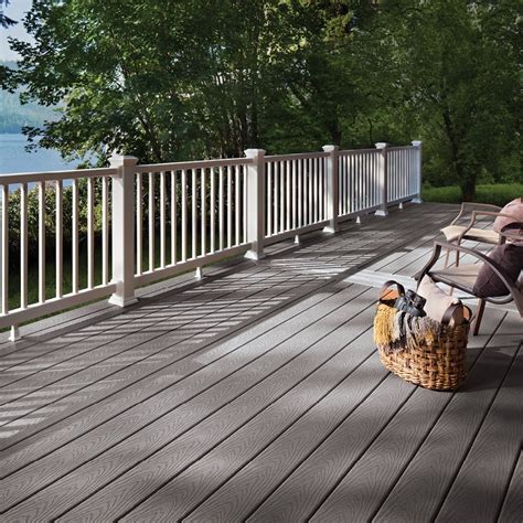 trex decking pebble grey