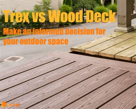 trex vs wood deck